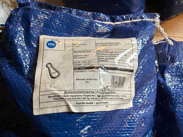 Carabijnhaak (7x) - afbeelding 2 van  2