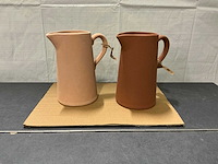 Carafe terracotta 17.5x12x21cm mixed (12x) - afbeelding 1 van  5