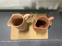 Carafe terracotta 17.5x12x21cm mixed (12x) - afbeelding 2 van  5