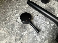 Caral eenhendel wastafel afbouwdeel mat zwart - afbeelding 3 van  4