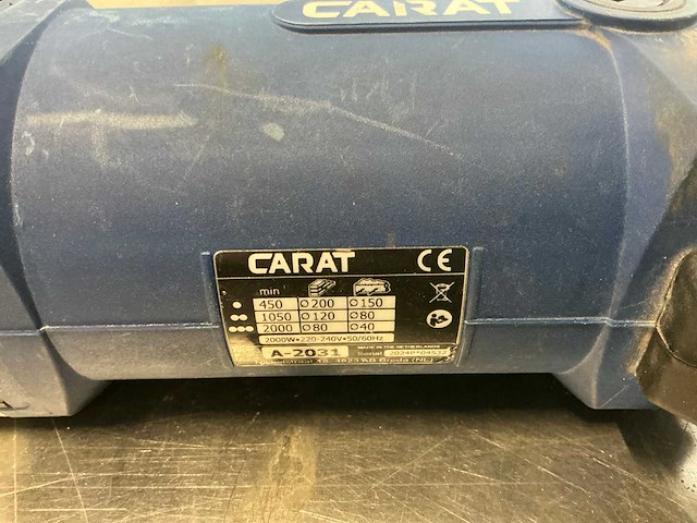 Carat a-2031 diamantboormachine - afbeelding 9 van  10