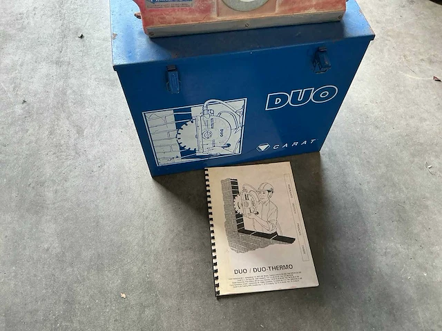 Carat duo muurzaagmachine met opbergkist - afbeelding 3 van  3