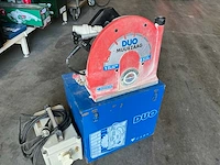 Carat duo muurzaagmachine met opbergkist/veiligheidsaccessoire - afbeelding 4 van  6