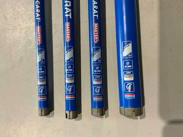 Carat kernboor (4x) - afbeelding 2 van  2