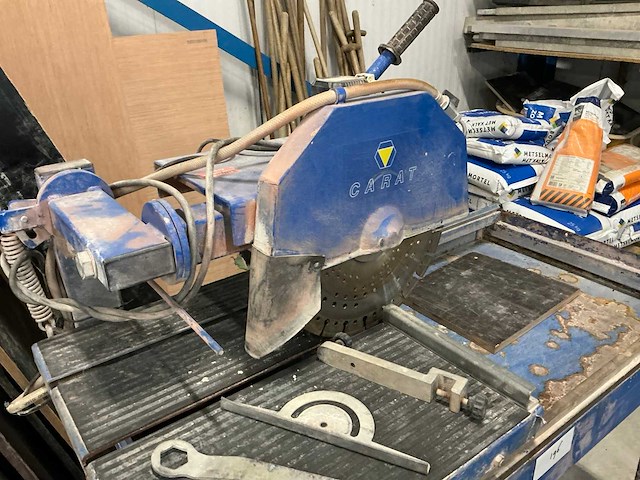 Carat unicoup steenzaagmachine - afbeelding 3 van  4