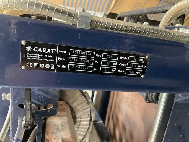 Carat x-coup 350 steenzaagmachine - afbeelding 7 van  8