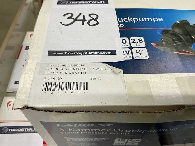 Carbest 12v waterpomp - afbeelding 3 van  3