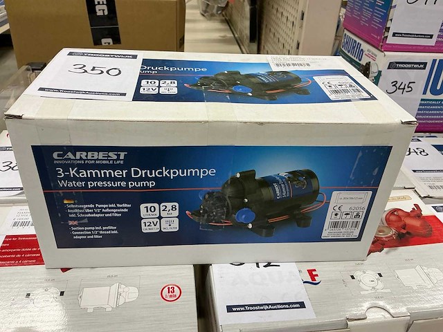 Carbest 12v waterpomp - afbeelding 2 van  3