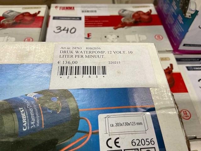 Carbest 12v waterpomp - afbeelding 3 van  3