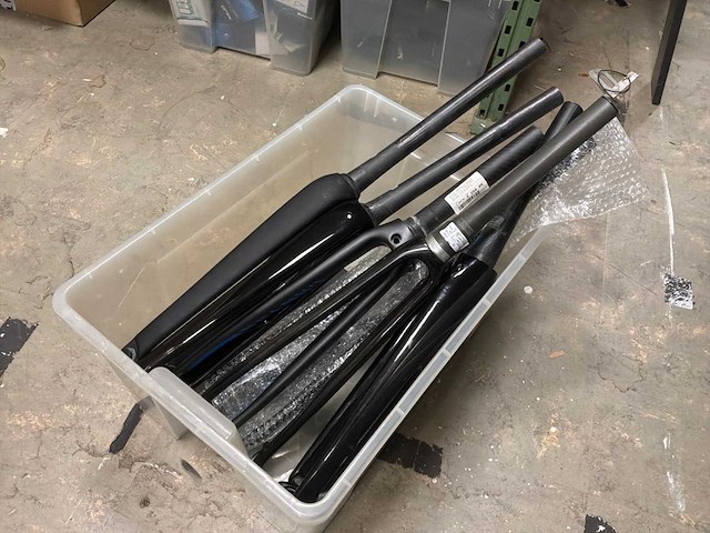 Carbon voorvorken racefiets (6x) - afbeelding 1 van  8