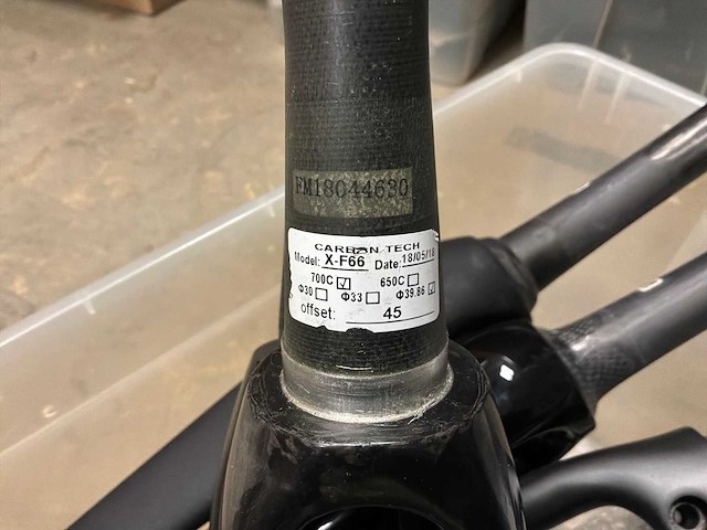 Carbon voorvorken racefiets (6x) - afbeelding 4 van  8