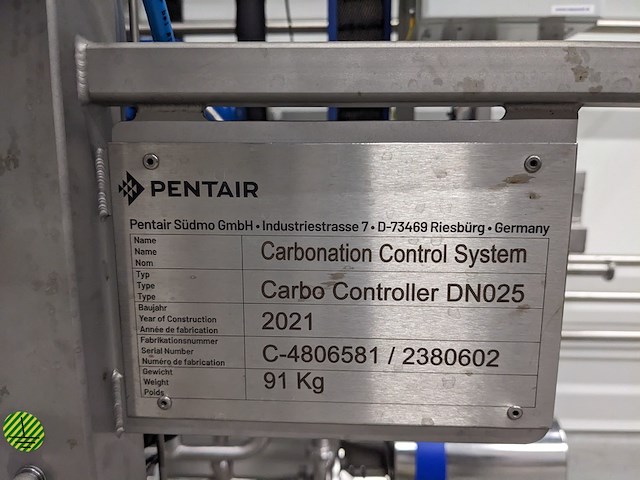 Carboniser opstelling, pentair, c cr dn025, 2021 - afbeelding 10 van  33