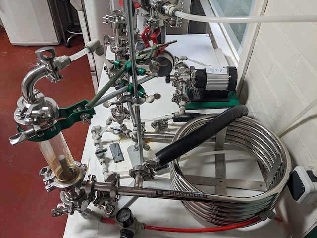 Carboniser opstelling, quantor, brewtools - afbeelding 9 van  14