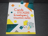 Card en sticker boek 3 stuks in kr 10 - afbeelding 2 van  3