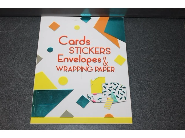 Card en sticker boek 3 stuks in kr 6 - afbeelding 3 van  3