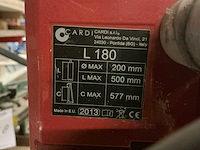 Cardi l180 statief voor diamantboormachine - afbeelding 5 van  5