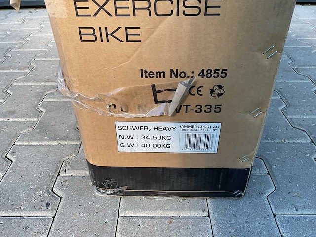 Cardio motion bt - ergometer - home trainer - afbeelding 8 van  16