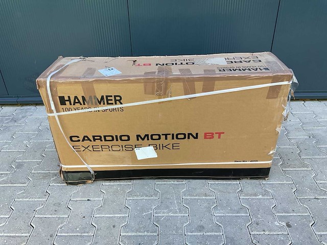 Cardio motion bt - ergometer - home trainer - afbeelding 6 van  16
