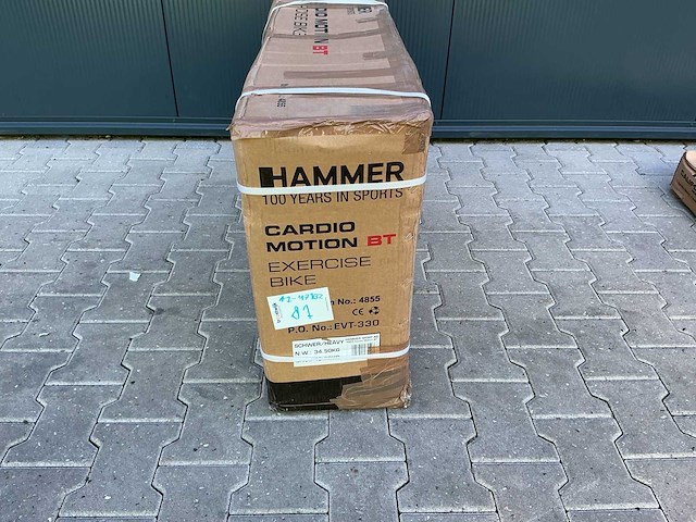 Cardio motion bt - ergometer - home trainer - afbeelding 4 van  14
