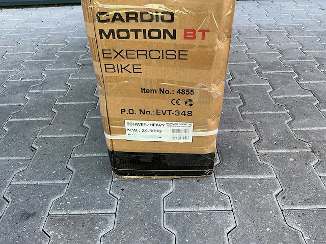Cardio motion bt - ergometer - home trainer - afbeelding 7 van  16