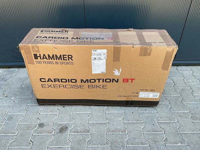 Cardio motion bt - ergometer - home trainer - afbeelding 2 van  9