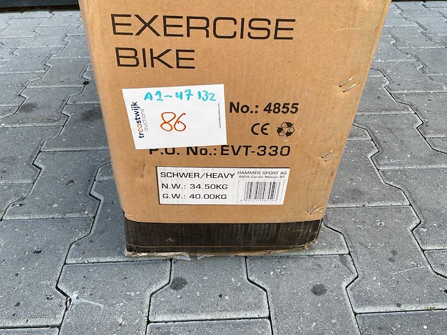 Cardio motion bt - ergometer - home trainer - afbeelding 8 van  16