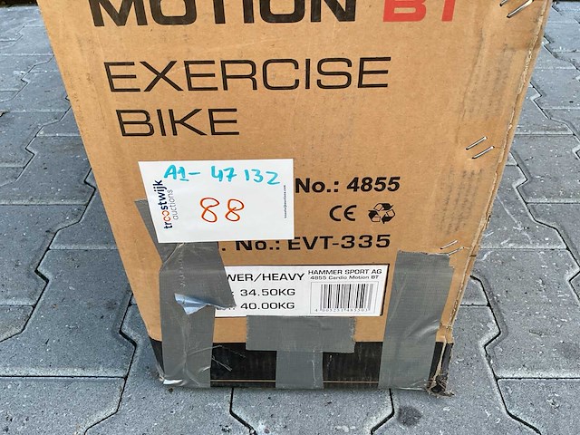 Cardio motion bt - ergometer - home trainer - afbeelding 8 van  16
