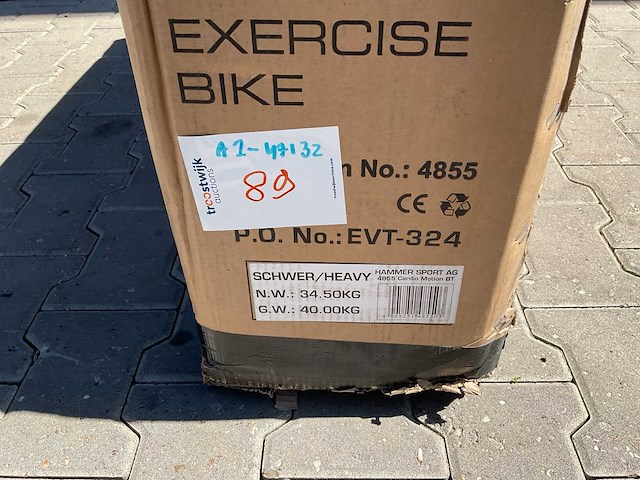 Cardio motion bt - ergometer - home trainer - afbeelding 8 van  16