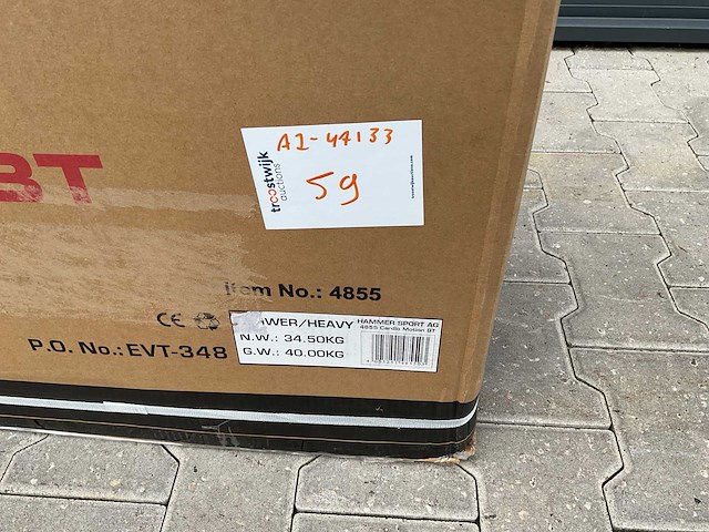 Cardio motion bt - ergometer - home trainer - afbeelding 4 van  12