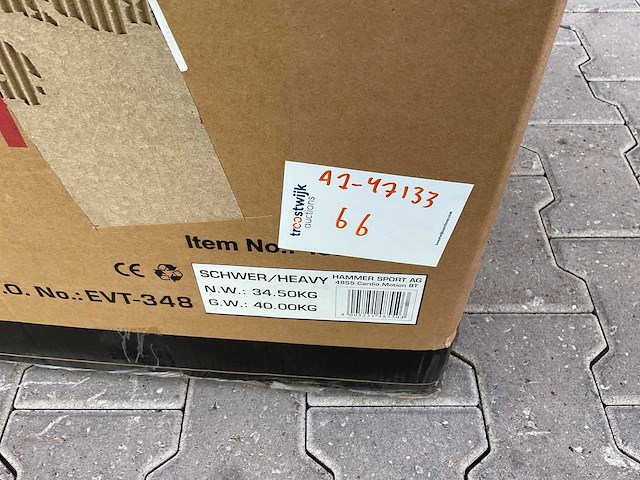 Cardio motion bt - ergometer - home trainer - afbeelding 4 van  12