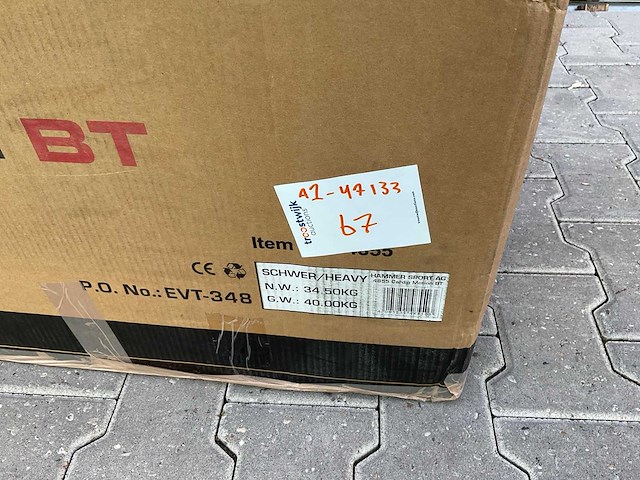 Cardio motion bt - ergometer - home trainer - afbeelding 4 van  12