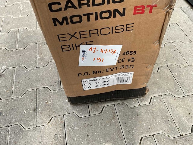 Cardio motion bt - ergometer - home trainer - afbeelding 4 van  12