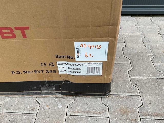 Cardio motion bt - ergometer - home trainer - afbeelding 4 van  12