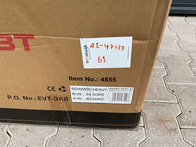 Cardio motion bt - ergometer - home trainer - afbeelding 3 van  4