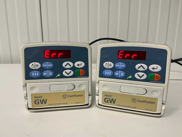 Carefusion - alaris gw - infusiepomp (2x) - afbeelding 1 van  1