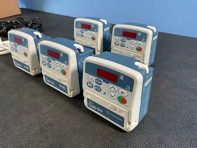 Carefusion - alaris gw800 - infusion pump - (5x) - afbeelding 1 van  7