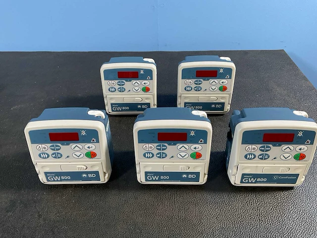 Carefusion - alaris gw800 - infusion pump - (5x) - afbeelding 2 van  7