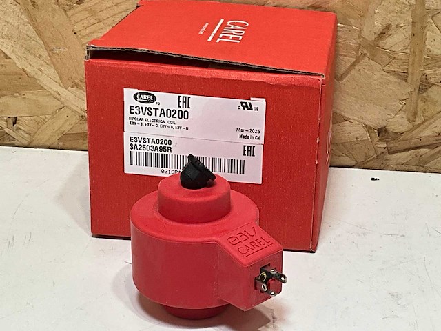 Carel e3vsta0200 stator spoel voor e3v-b,-c,-s en -h serie eev - afbeelding 2 van  6
