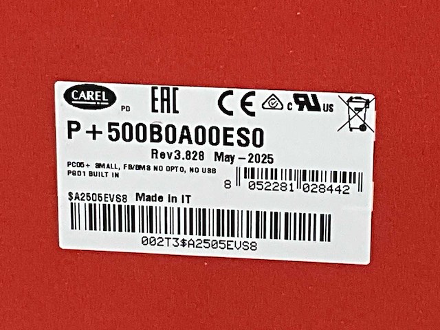 Carel regelaar pco5+ small, fb/bms no opto, no usb, pgd1 inbouw - afbeelding 6 van  6
