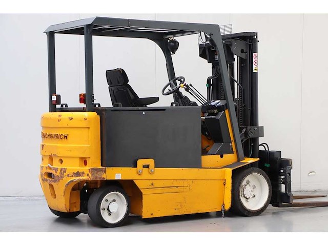Carer - r40cl - container spec. 4.3m triplex, free-lift, vorkversteller, side-shift - vorkheftruck - afbeelding 2 van  5