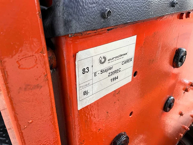 Carer z 20 rec vorkheftruck - afbeelding 10 van  10