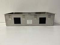 Caressi - rechthoek - capp74r10 spoelbak - 78x44x18 cm - afbeelding 3 van  10