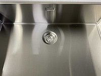 Caressi - rechthoek - capp74r10 spoelbak - 78x44x18 cm - afbeelding 8 van  10