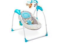 Caretero elektrische schommelstoel lus munt - afbeelding 1 van  6