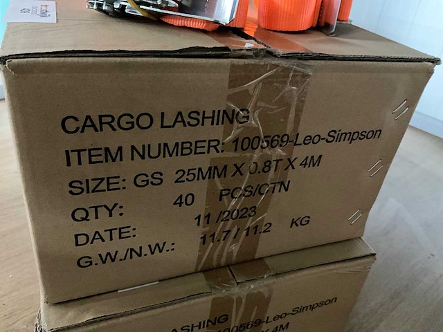 Cargo lashing trekband (80x) - afbeelding 3 van  3