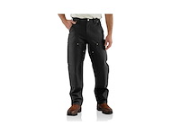 Carhartt duck double front losvallende broek grijs 34 / 32 - afbeelding 1 van  1