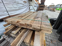 Caribisch eiken planken geschaafd 1000-1500x115x45mm (17x) - afbeelding 1 van  3