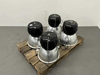 Cariboni - lambda 223 - industriële hanglamp (4x) - afbeelding 9 van  11