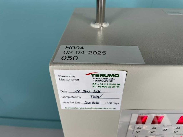 Caridianbct - cobe 2991 - bloedcelprocessor - afbeelding 7 van  9