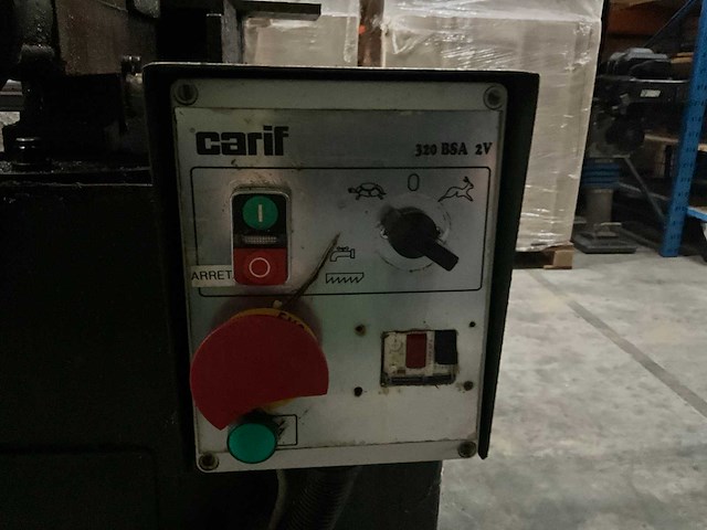 Carif 320 bsa bandzaagmachine - afbeelding 8 van  10